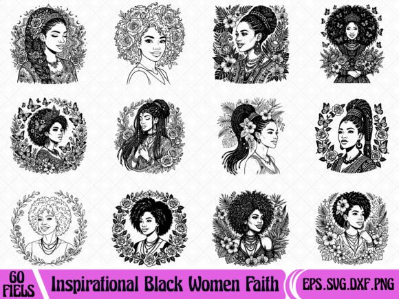Black Women Faith SVG Bundle Review: Real-World Embroidery Use
