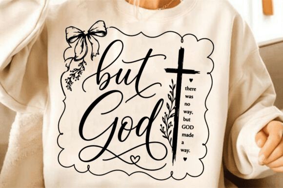 But God Svg: A Faith-Filled Embroidery Design for Real Projects