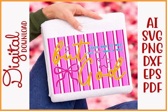 But God Svg: A Faithful Design for Real Embroidery Projects