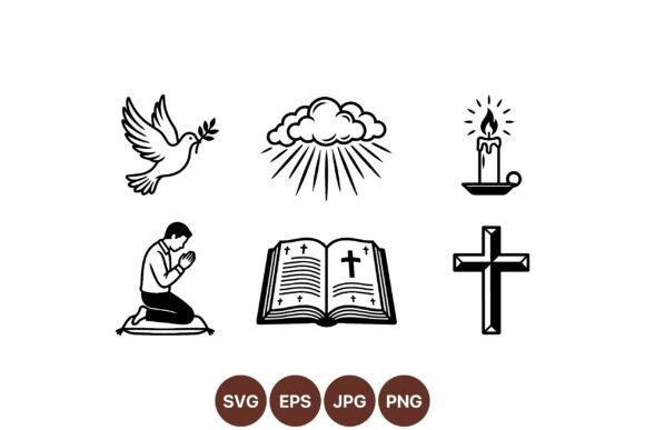 Christian Faith Icons Svg Pack: A Minimalist Embroidery Design Review