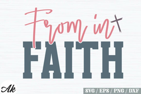 From In Faith SVG Design: A Thoughtful Embroidery File for Heartfelt Projects