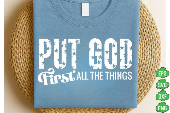 Put God First SVG: A Faith-Filled Embroidery Design for Real Projects