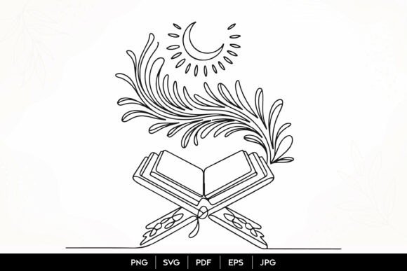 Quran and Crescent Moon SVG: A Designerβs Practical Take